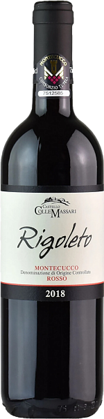 Вино Rigoleto Montecucco DOC Rosso Castello ColleMassari, 0.75 л