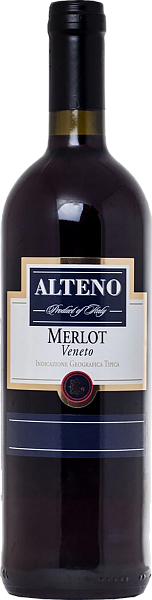 Вино Alteno Merlot Veneto IGT Fratelli Martini Secondo Luigi, 0.75 л
