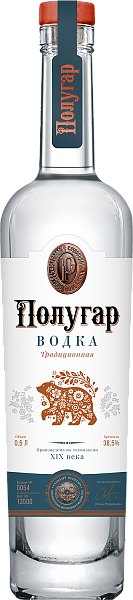 Водка Vodka Polugar, 0.5 л
