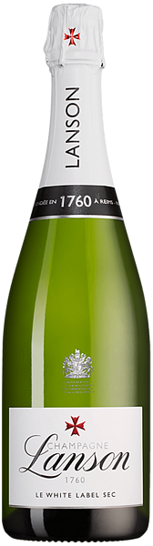 Lanson White Label Sec Champagne AOC , 0.75 л