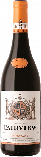 Вино Pinotage Paarl WO Fairview, 0.75 л