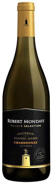 Вино Private Selection Chardonnay Bourbon Barrel Aged California Robert Mondavi Winery, 0.75 л