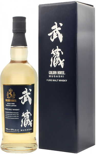 Golden Horse Musashi Single Malt Japanese Whisky, 0.7 л