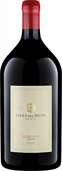 Вино Gorgoli Terre del Bruno Toscana IGT Fattoria Pogni, 3 л
