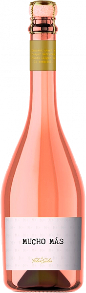 Испанское игристое вино Mucho Mas Rose Felix Solis Avantis, 0.75 л