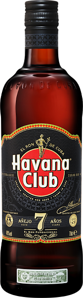Havana Club Anejo 7 y.o., 0.7 л