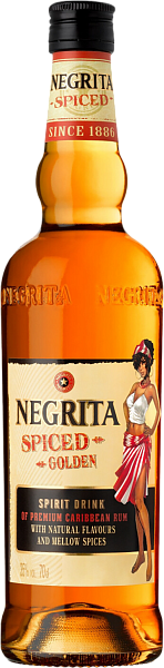 Ром Negrita Spiced Golden, 0.7 л