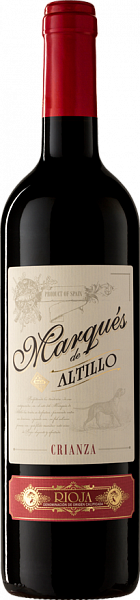 Испанское вино Marques de Altillo Crianza Rioja DOCa Felix Solis Avantis, 0.75 л