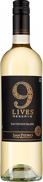 Вино 9 Lives Epic Sauvignon Blanc Reserve Central Valley DO Vina San Pedro, 0.75 л