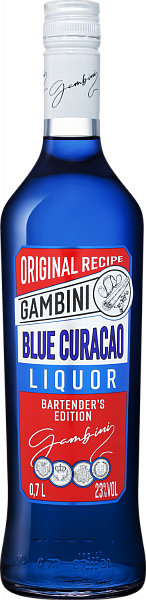 Gambini Blue Curacao , 0.7 л