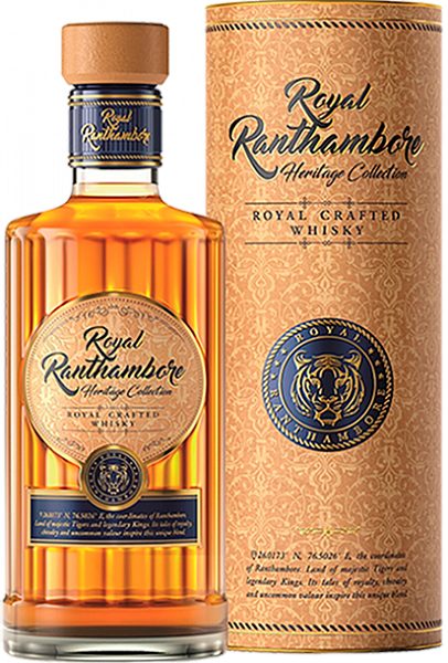 Виски Royal Ranthambore Indian Whisky (gift box), 0.75 л