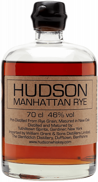 Виски Hudson Manhattan Rye Tuthilltown Spirits, 0.7 л
