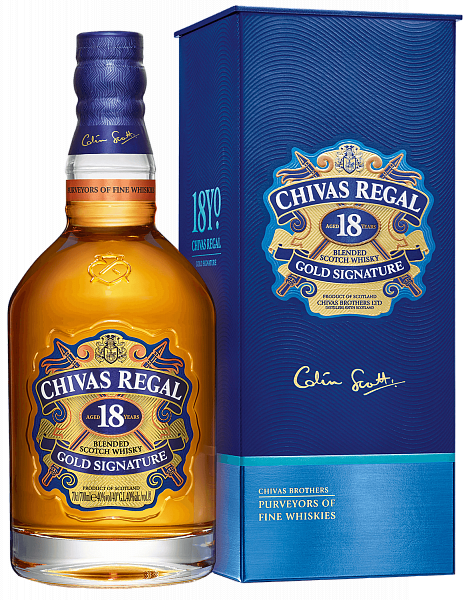 Виски Chivas Regal 18 y.o. Blended Scotch Whisky , 0.5 л