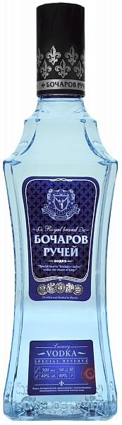 Vodka Bocharov Ruchey Special Reserve, 0.5л