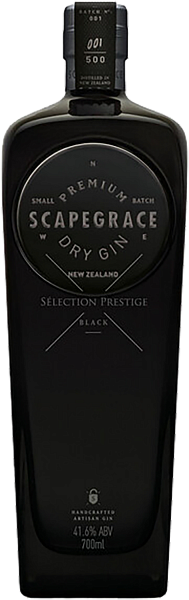 Джин Scapegrace Black Premium Dry Gin, 0.7 л