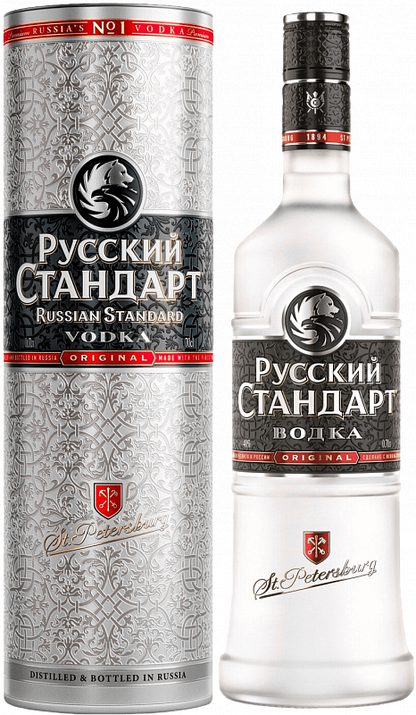 Русский Стандарт Ориджинал в подарочной упаковке 0.5 л