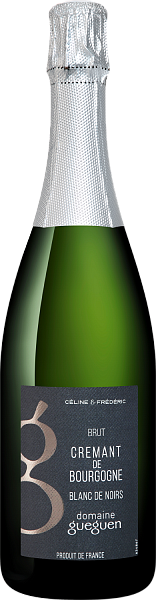 Вино Blanc de Noirs Cremant de Bourgogne AOC Celine et Frederic Gueguen, 0.75 л
