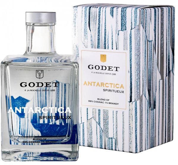 Godet Antarctica Icy White (gift box), 0.5 л