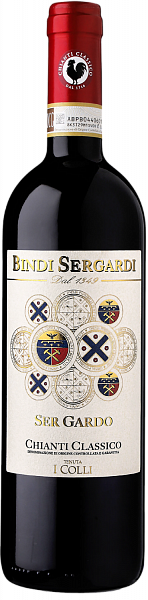 Вино Ser Gardo Tenuta I Colli Chianti Classico DOCG Bindi Sergardi, 0.75 л