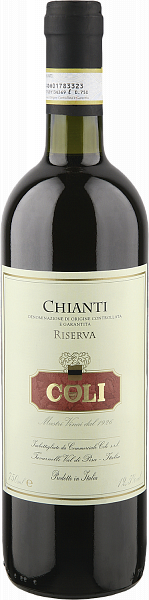 Вино Coli Chianti Riserva DOCG, 0.75 л