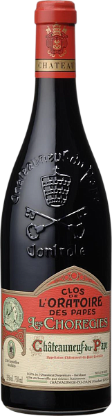 Вино Clos de L'Oratoire Des Papes Chateauneuf-du-Pape AOС Clos de l'Oratoire Des Papes, 0.75 л