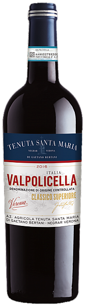 Вино Valpolicella DOC Classico Superiore Tenuta Santa Maria, 0.75 л