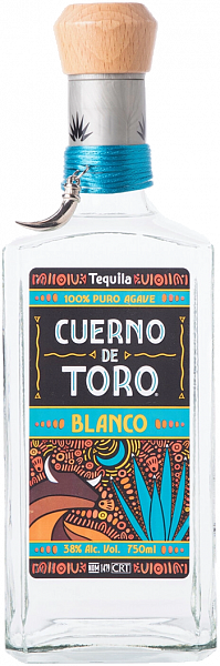 Текила Cuerno de Toro Blanco, 0.75 л