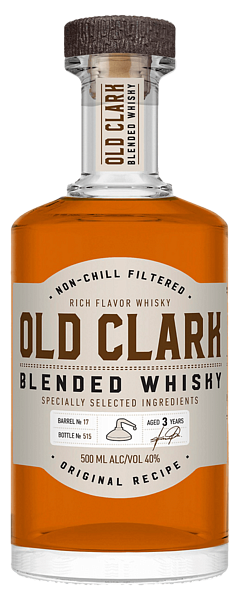 Виски Old Clark Blended Whisky 3 y.o., 0.5 л