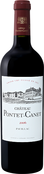 Вино Chateau Pontet-Canet Grand Cru Classe Pauillac AOC, 0.75 л