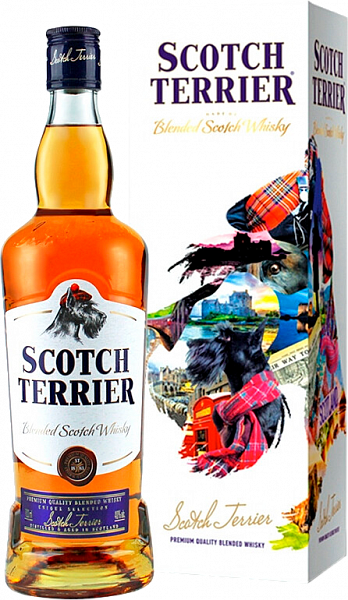 Виски Scotch Terrier Blended Malt Whiskey, 0.5 л
