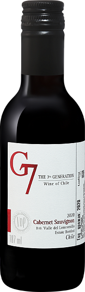 Вино G7 Cabernet Sauvignon Loncomilla Valley DO Viña del Pedregal, 0.187 л в Краснодаре