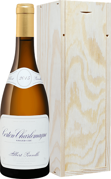 Вино Corton-Charlemagne Grand Cru AOC Domaine Albert Ponnelle (gift box), 0.75 л