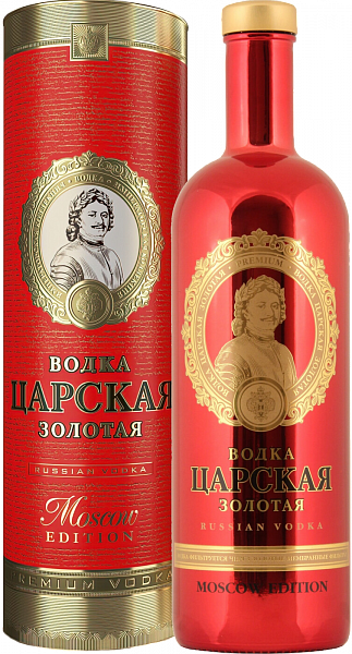 Tsarskaja Gold Moscow Edition (gift box), 1 л