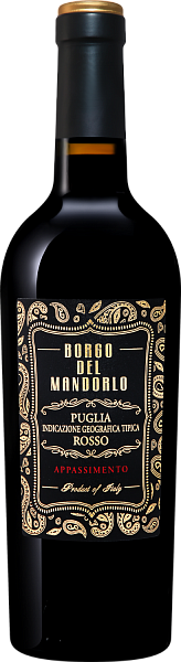 Вино Borgo del Mandorlo Rosso Appassimento Puglia IGT Botter, 0.75 л в Новосибирске
