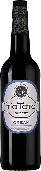Tio Toto Cream Jerez DO Jose Estevez, 0.75 л