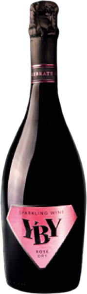 Игристое вино YBY Premium Rose Dry Schlossbergkellerei, 0.75 л