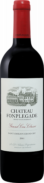 Вино Château Fonplegade Grand Cru Classe Saint-Emilion Grand Cru AOC, 0.75 л