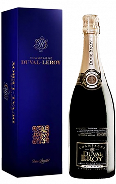 Шампанское Duval-Leroy Brut Reserve Champagne AOC (gift box), 1.5 л