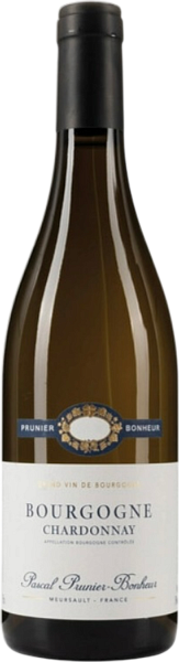 Вино Chardonnay Bourgogne AOC Pascal Prunier-Bonheur, 0.75 л