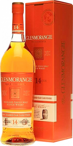 Виски Glenmorangie The Elementa 14 years old Single Malt Scotch Whisky (gift box), 1 л