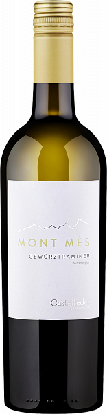 Белое полусухое вино Mont Mes Gewurztraminer Mitterberg IGT Castelfeder, 0.75 л