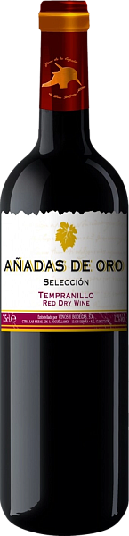 Вино Anadas de Oro Tempranillo Dry Vinos & Bodegas, 0.75 л
