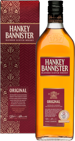 Виски Hankey Bannister Blended Scotch Whisky (gift box), 0.7 л