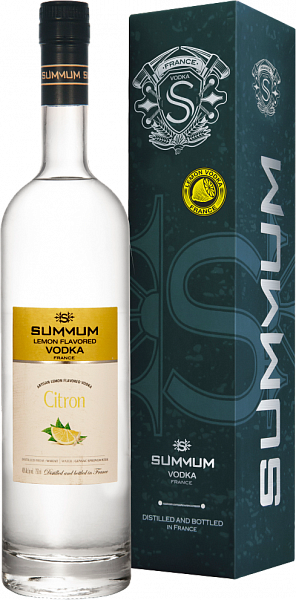 Водка Summum Lemon Flavored (gift box), 0.75 л
