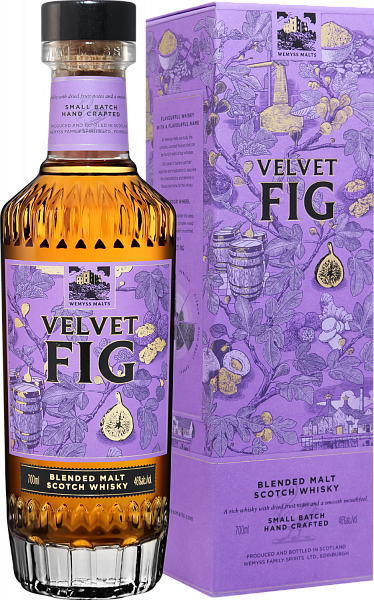 Виски Wemyss Malts Velvet Fig Blended Malt Scotch Whisky (gift box), 0.7 л