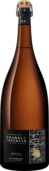 Шампанское Les Agneaux Premier Cru Chigny-Les-Roses Champagne AOC Gounel Lassalle, 1.5 л