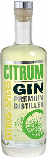 Джин Citrum Premium Gin, 0.7 л