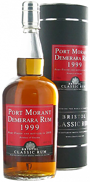 Ром Port Morant Demerara Rum 1999 Bristol Classic Rum (gift box), 0.7 л