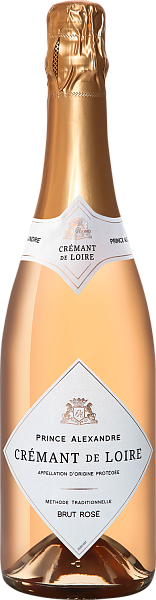 Игристое вино Prince Alexandre Brut Rose Cremant De Loire AOC, 0.75 л в Нижнем Новгороде