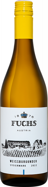 Белое полусухое вино Weissburgunder Stiermark Heinrich Fuchs, 0.75 л
